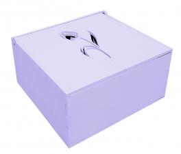 Короб Тюльпан 16*15*8 (фиолетовый)